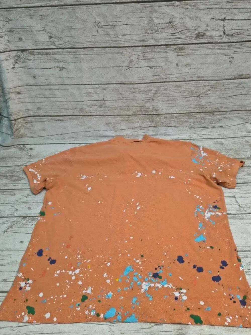 Polo Ralph Lauren Classic Fit Paint Splatter Polo Shirt XXL